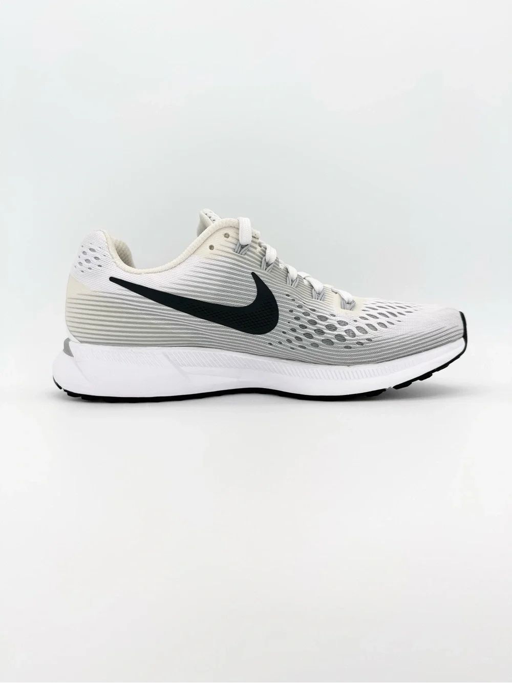 NIKE Air Zoom Pegasus 34 Running Shoes 7.5 White Anthracite Breathable - Picture 2 of 12